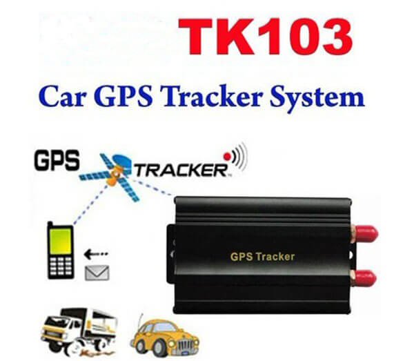 GPS Car Tracker TK103A with GPRS and Vehicle Theft Protection System